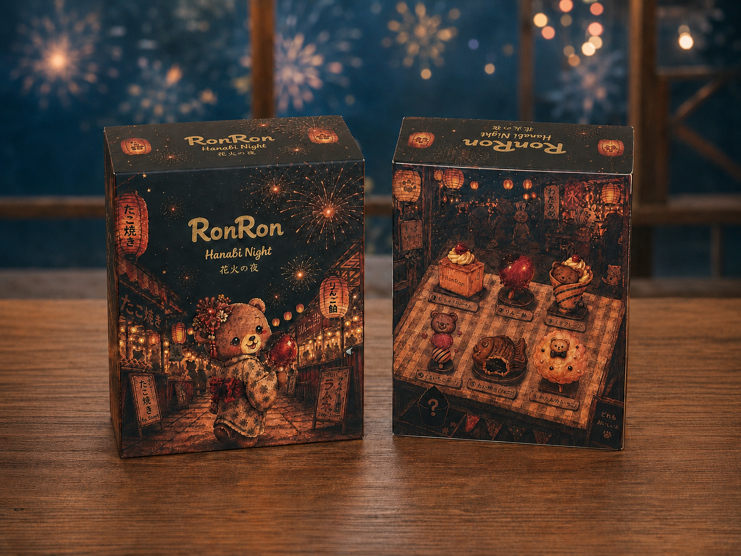 【Hanabi Night】ブラインドボックス｜シリコン製スローライジングスクイーズ